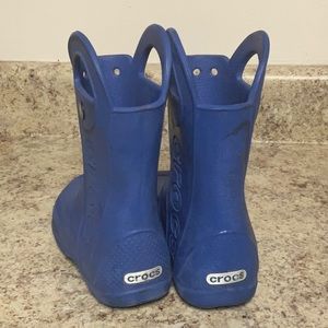 Kids Crocs rain boots